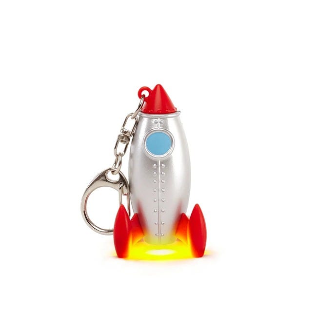 KIKKERLAND ROCKET KEYCHAIN