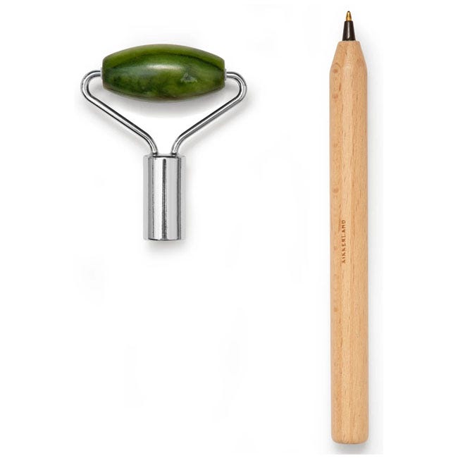 KIKKERLAND JADE ROLLER WITH PEN