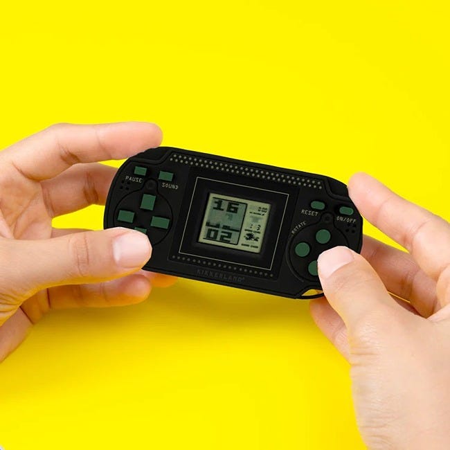 KIKKERLAND RETRO ARCADE GAME BLACK