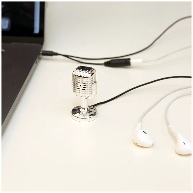 KIKKERLAND MINI RETRO MICROPHONE