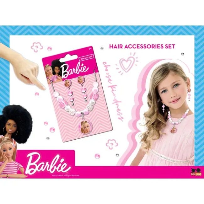 KIDLAND BARBIE JEWELLERY SET