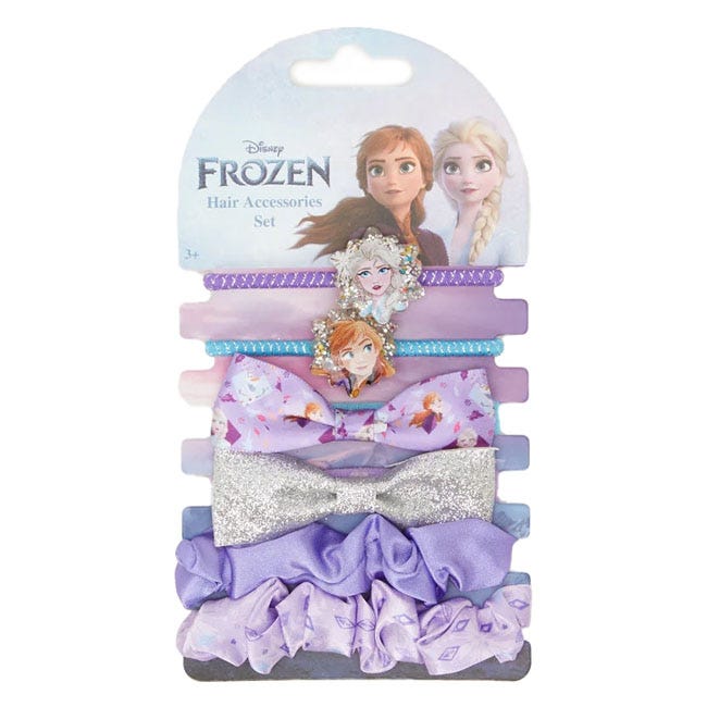 KIDLAND DISNEY FROZEN SCRUNCHIE AND HAIR TIE SET