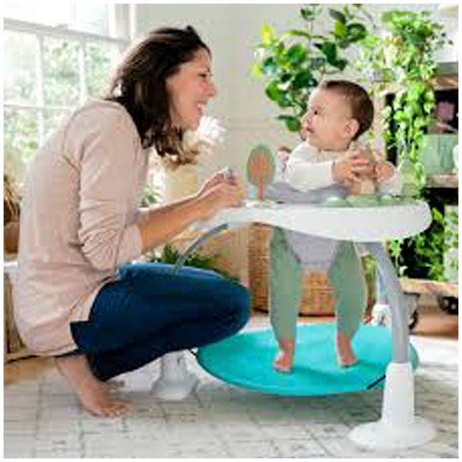 BRIGHT STARTS INGENUITY SPRING AND SPROUT 2-IN-1 BABY ACTIVI