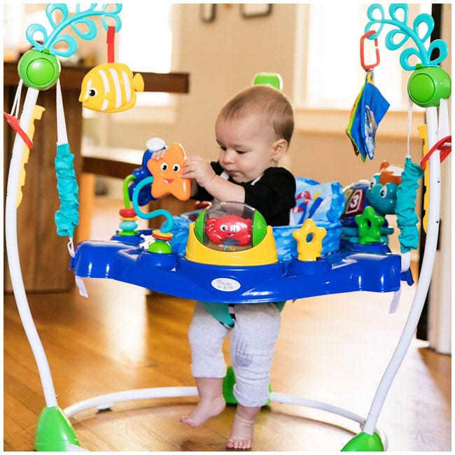 BABY EINSTEIN NEPTUNES OCEAN DISCOVERY ACTIVITY JUMPER