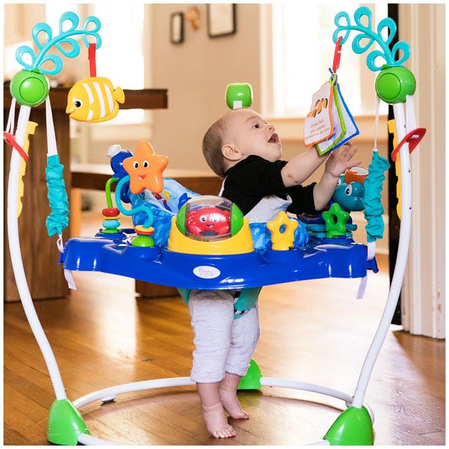 BABY EINSTEIN NEPTUNES OCEAN DISCOVERY ACTIVITY JUMPER