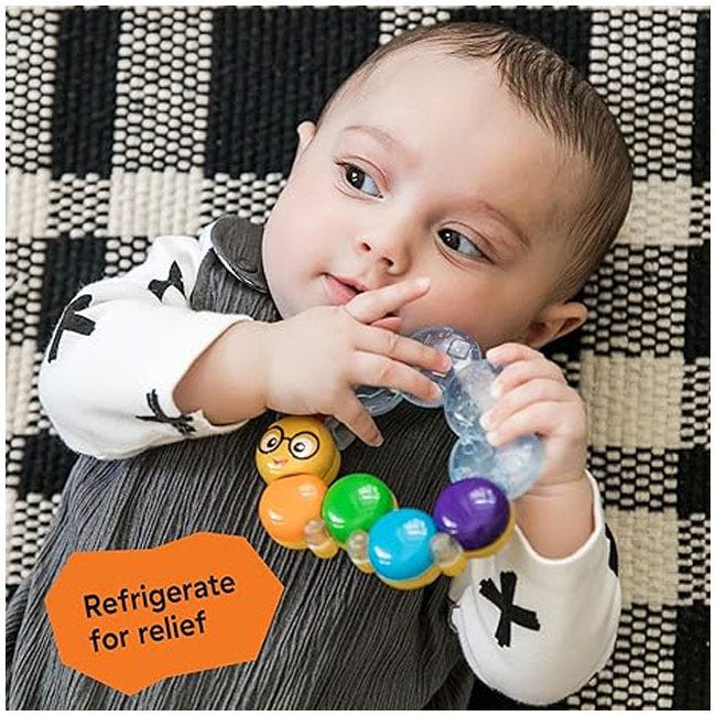 BABY EINSTEIN TEETHER PILLAR RATTLE TOY