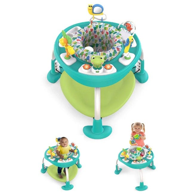 BRIGHT STARTS BOUNCE BOUNCE BABY 2-IN-1 ACTIVITY CENTER