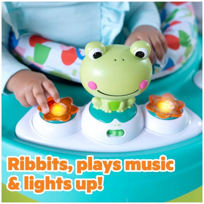 BRIGHT STARTS BOUNCE BOUNCE BABY 2-IN-1 ACTIVITY CENTER