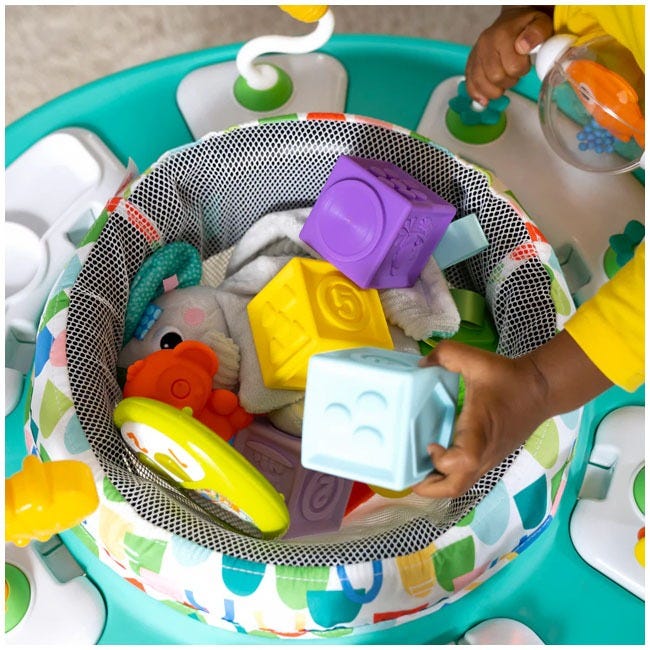 BRIGHT STARTS BOUNCE BOUNCE BABY 2-IN-1 ACTIVITY CENTER