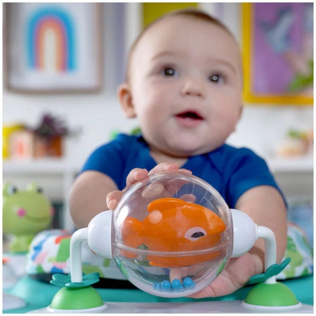 BRIGHT STARTS BOUNCE BOUNCE BABY 2-IN-1 ACTIVITY CENTER