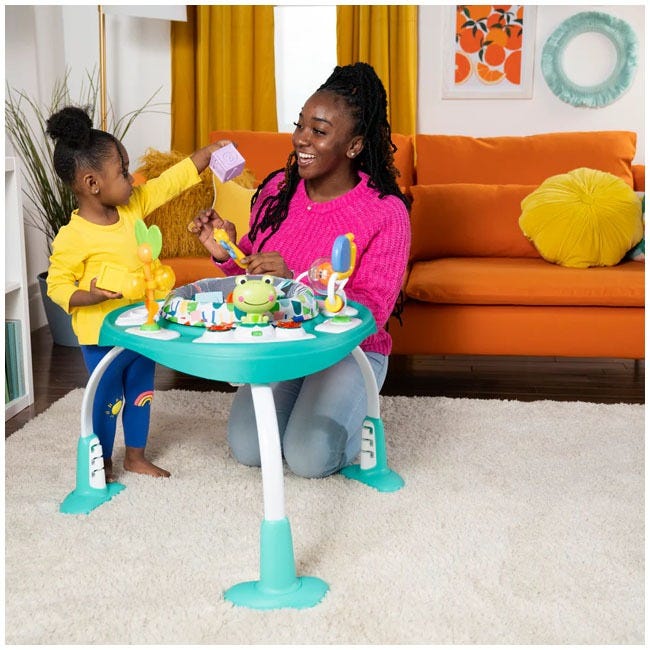 BRIGHT STARTS BOUNCE BOUNCE BABY 2-IN-1 ACTIVITY CENTER