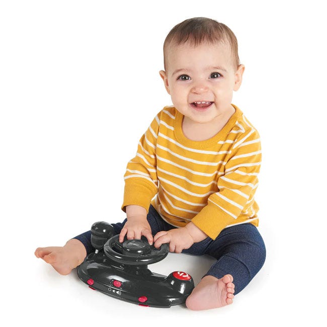 BRIGHT STARTS FORD MUSTANG 4IN1 ACTIVITY PUSH WALKER RED