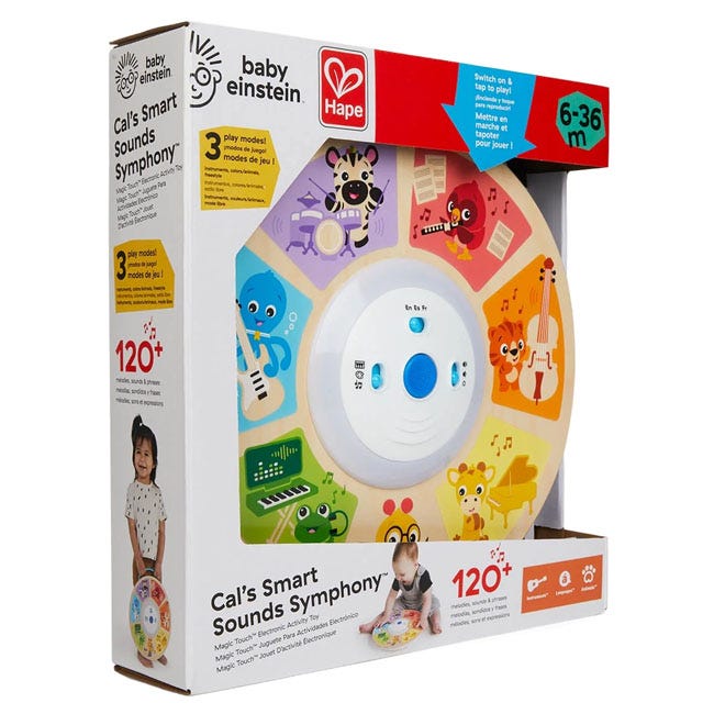 BABY EINSTEIN BY HAPE SMART SOUND MAGIC TOUCH ELECTRONIC TOY