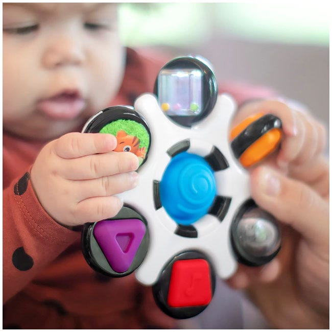 BABY EINSTEIN CURIOSITY CLUTCH SENSORY TOY
