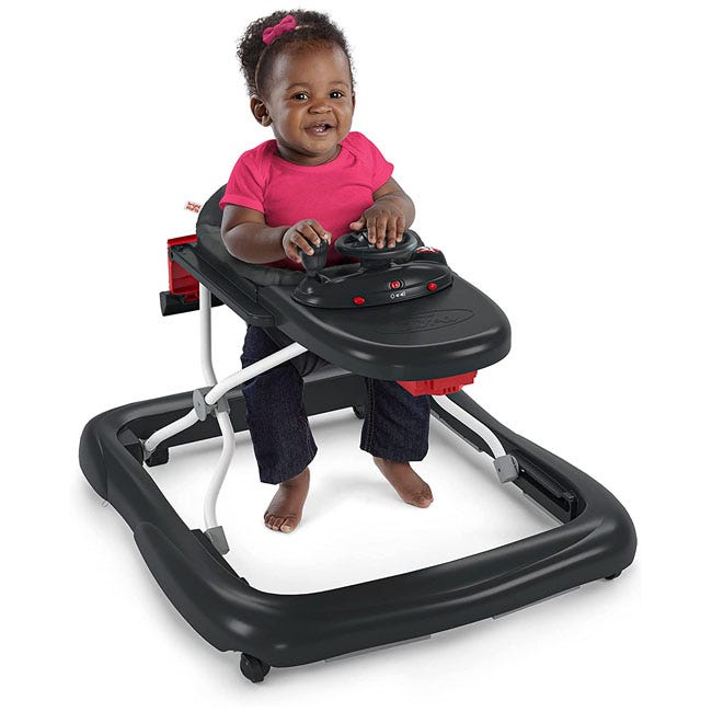 BRIGHT STARTS FORD BRONCO 4IN1 ACTIVITY PUSH WALKER RED