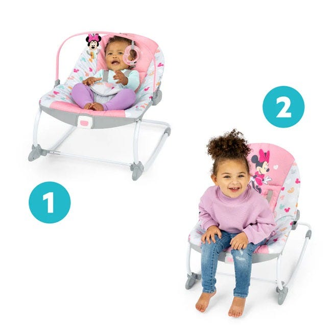 BRIGHT STARTS DISNEY BABY MINNIE MOUSE FOREVER BESTIES 2 IN