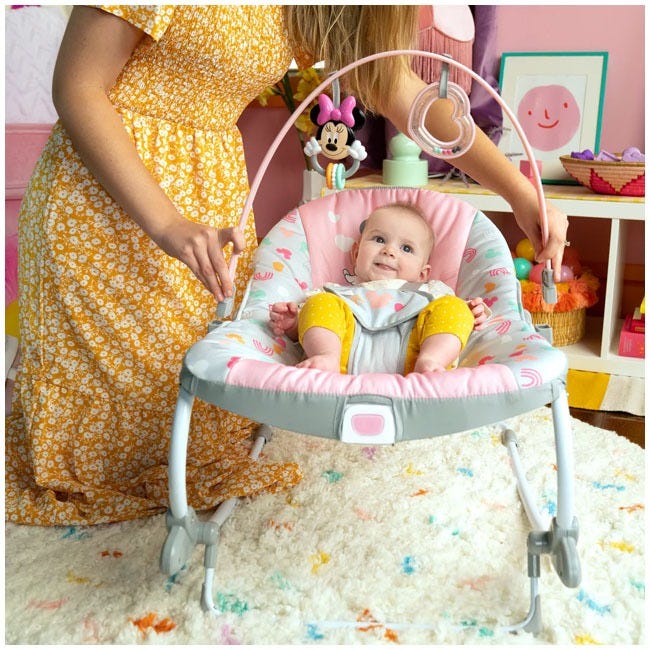 BRIGHT STARTS DISNEY BABY MINNIE MOUSE FOREVER BESTIES 2 IN