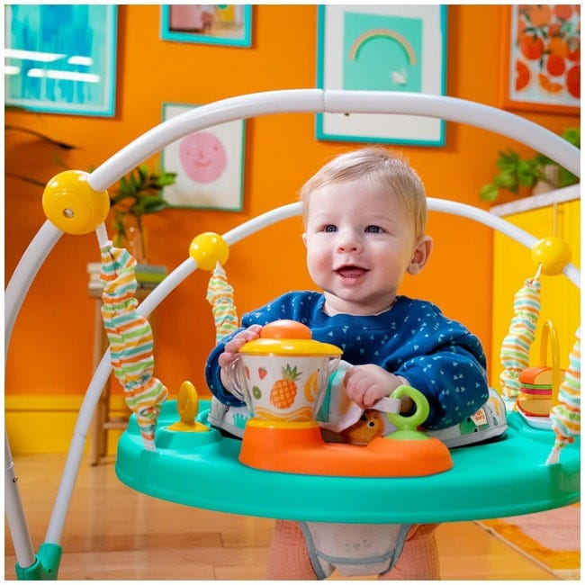 BRIGHT STARTS COOKING UP FUN BABY ACTIVITY JUMPER