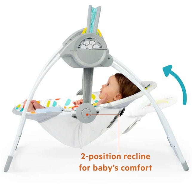 BRIGHT STARTS PLAYFUL PARADISE PORTABLE ROCKER