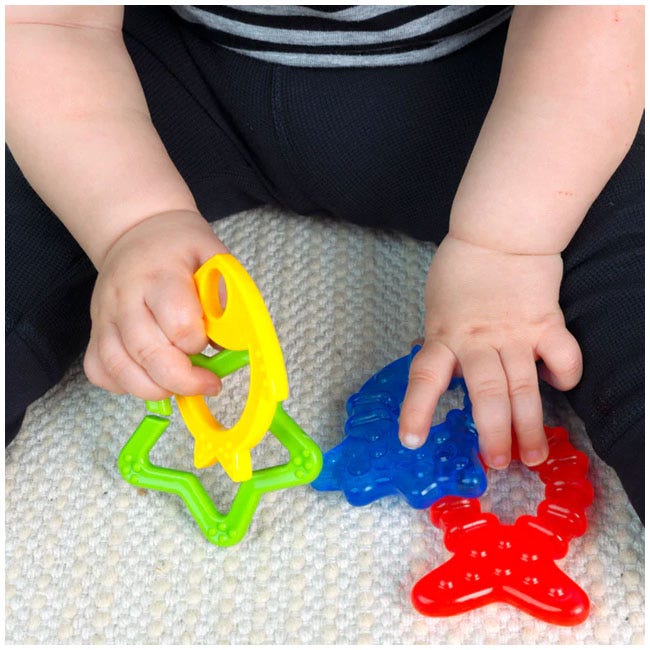 BABY EINSTEIN OCEAN EXPLORERS COOL CRITTERS TEETHER TOY