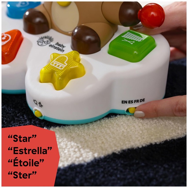 BABY EINSTEIN DRUM AND LEARN DEAN MUSICAL LEARNING TOY