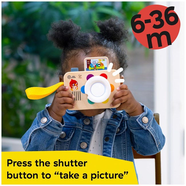 BABY EINSTEIN BY HAPE LEARNING LENS TOY CAMERA