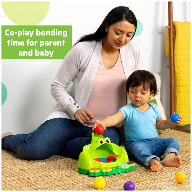 BRIGHT STARTS POPPIN' BALL FROG BALL PLAY TOY