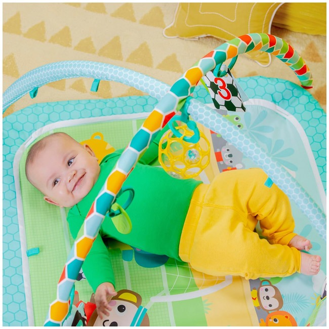 BRIGHT STARTS GRIP AND KICK OBALL ACTIVITY GYM