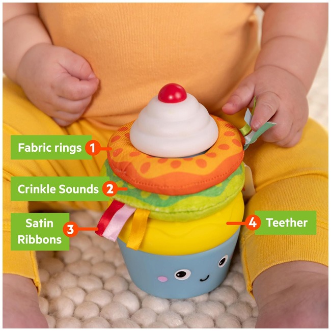 BRIGHT STARTS TREAT TOWER STACKING TOY