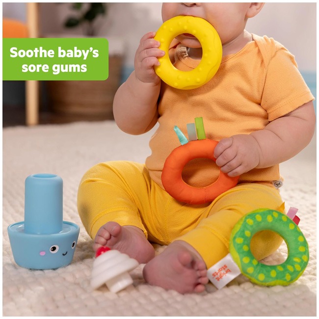BRIGHT STARTS TREAT TOWER STACKING TOY