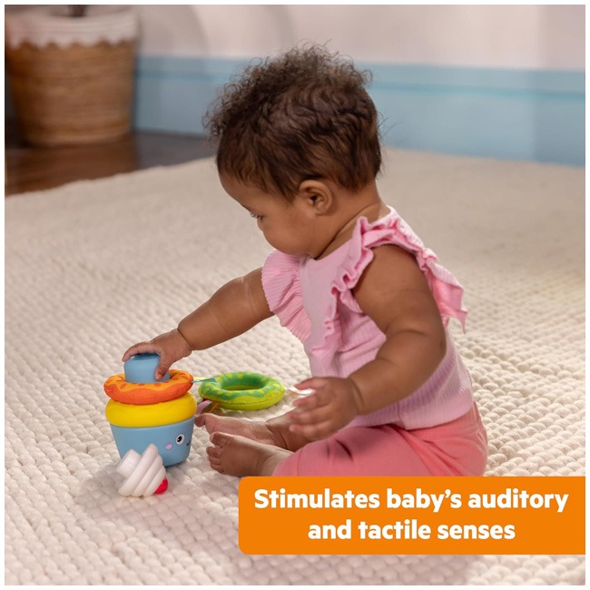 BRIGHT STARTS TREAT TOWER STACKING TOY