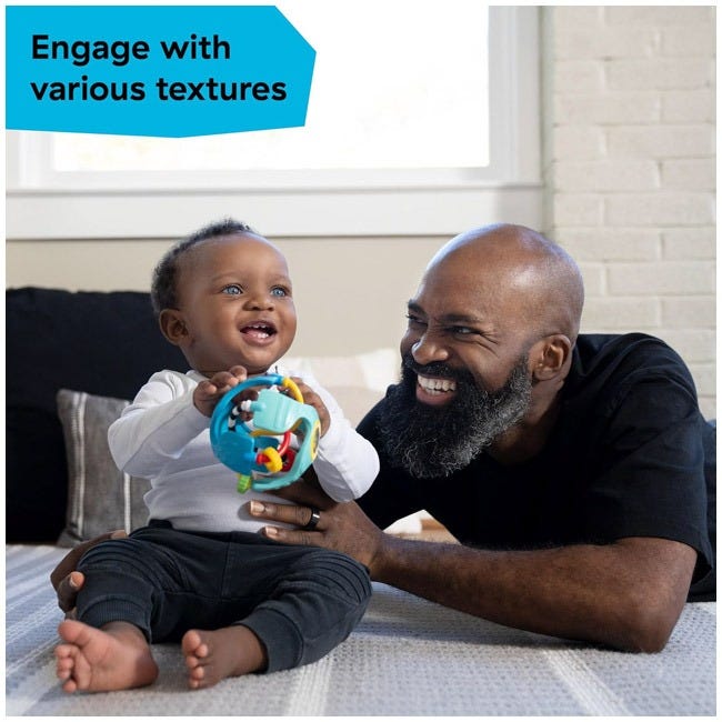 BABY EINSTEIN RATTLE AND SENSE SENSORY BALL