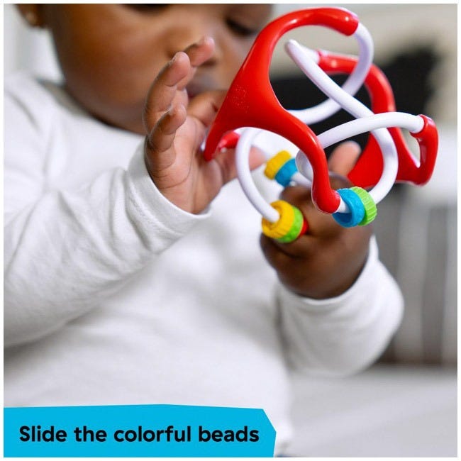 BABY EINSTEIN SLIDE AND SWIRL SENSORY BALL