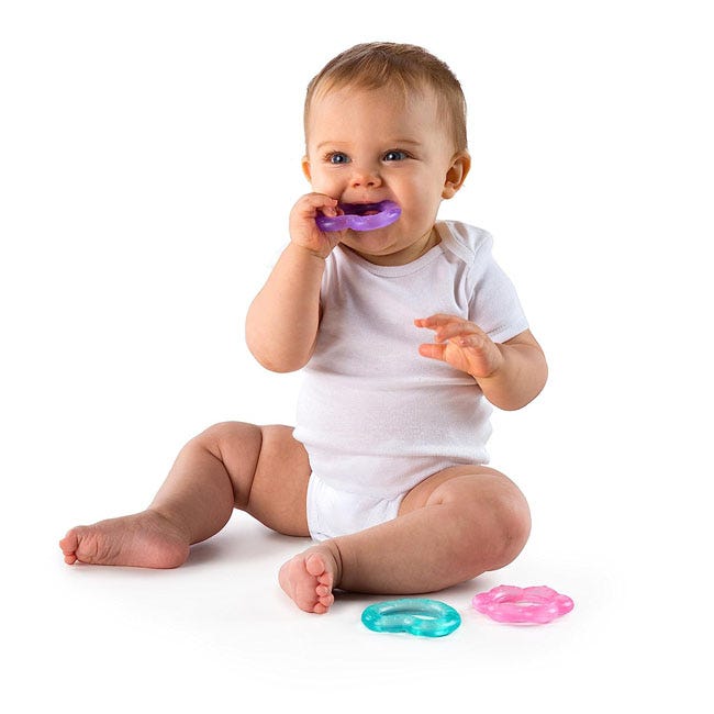 BRIGHT STARTS CHILL AND TEETHER INFANT TEETHER TOY