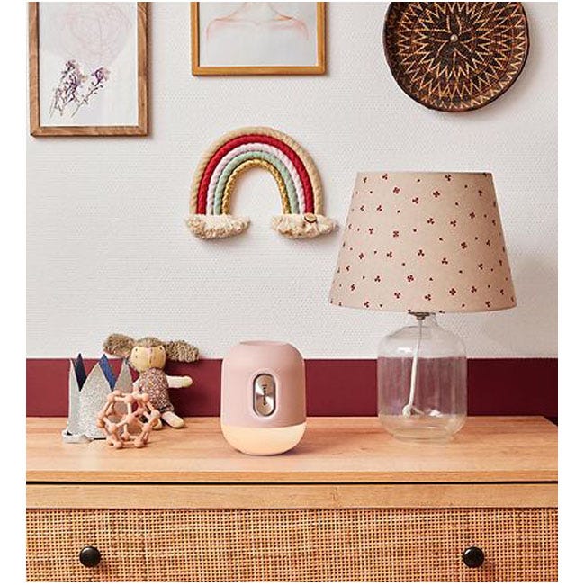 KREAFUNK GLOWIE KIDS BLUETOOTH SPEAKER DUSTY ROSE