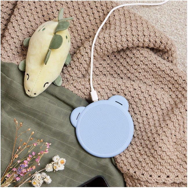 KREAFUNK PADDY KIDS WIRELESS QI CHARGER 15W CLOUDY BLUE