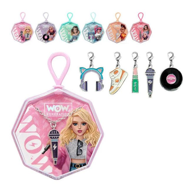 WOW GENERATION DELUXE DIY KIT WITH 5 METAL CHARMS BRACELETS