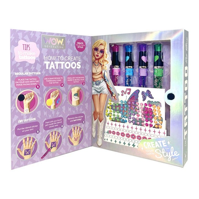 WOW GENERATION TATTOO KIT SET