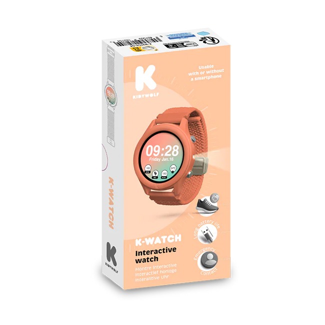 KIDYWOLF K-WATCH INTERACTIVE WATCH CORAL