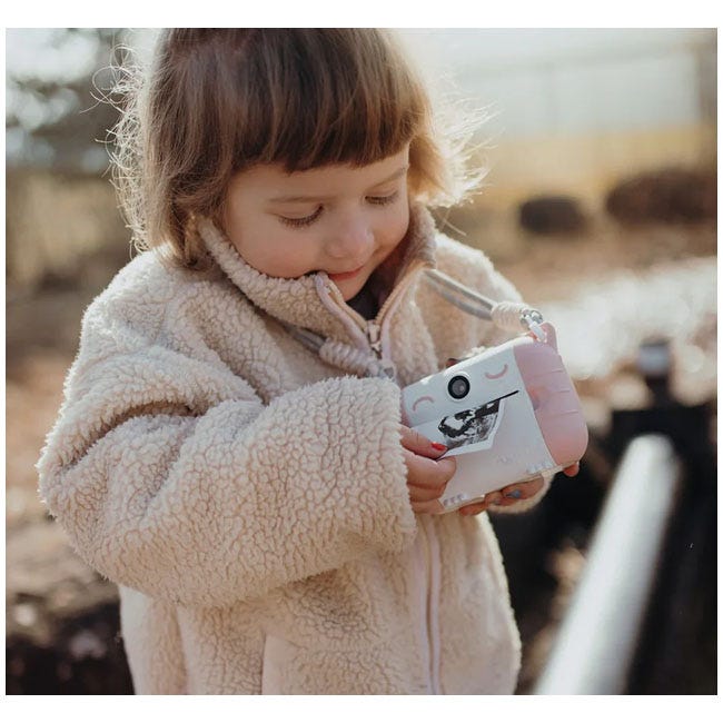 KIDYWOLF KIDYPRINT THERMAL PRINTING CAMERA -PINK