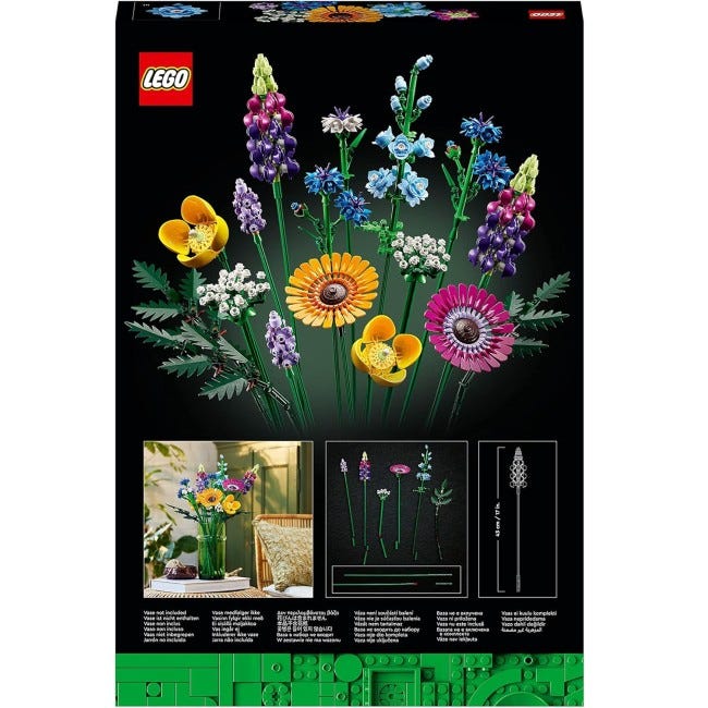 LEGO BOTANICAL WILDFLOWER BOUQUET