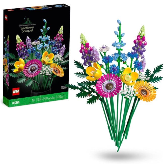 LEGO BOTANICAL WILDFLOWER BOUQUET