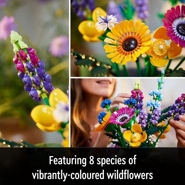 LEGO BOTANICAL WILDFLOWER BOUQUET