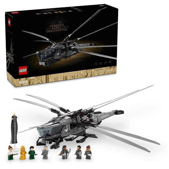 LEGO ICONS DUNE ATREIDES ROYAL ORNITHOPTER