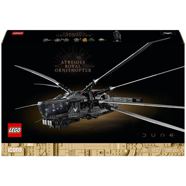 LEGO ICONS DUNE ATREIDES ROYAL ORNITHOPTER