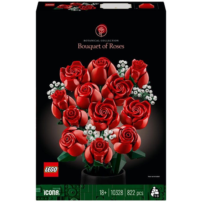 LEGO BOTANICAL BOUQUET OF ROSES