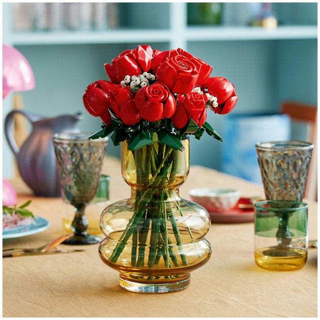 LEGO BOTANICAL BOUQUET OF ROSES