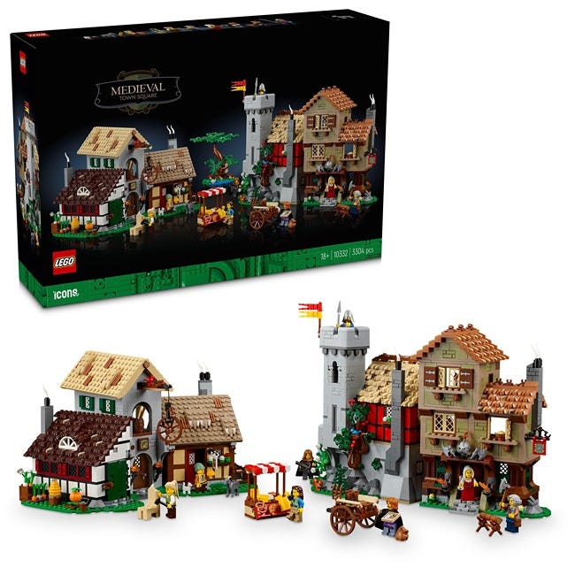 LEGO ICONS MEDIEVAL TOWN SQUARE
