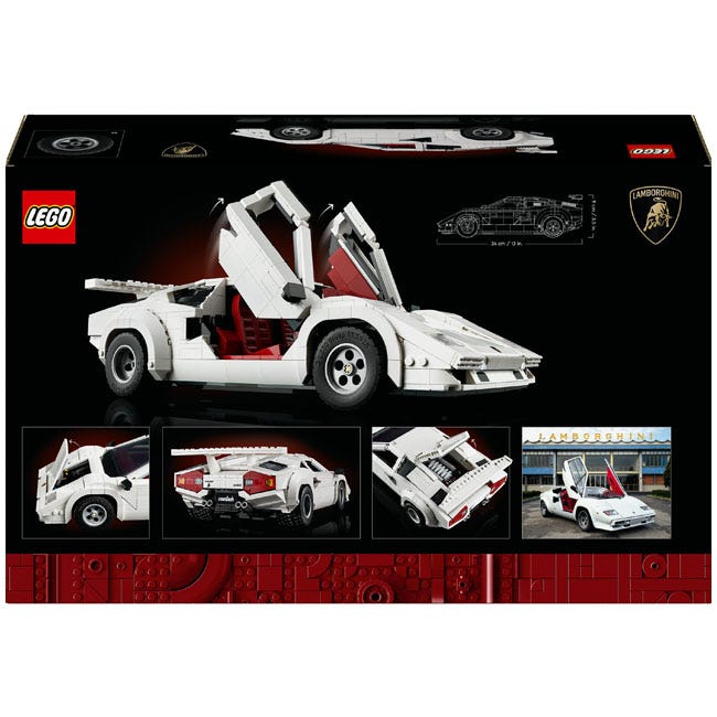 LEGO ICONS LAMBORGHINI COUNTACH 5000 QUATTROVALVOLE