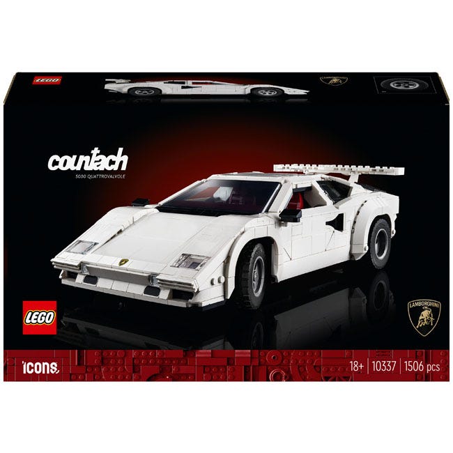 LEGO ICONS LAMBORGHINI COUNTACH 5000 QUATTROVALVOLE